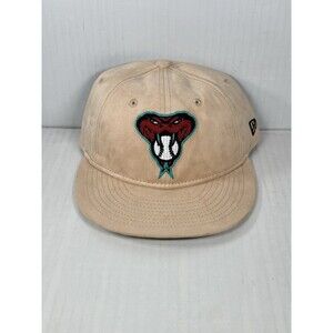 New Era Arizona Diamondbacks Suede 9FIFTY MLB Retro Crown Snapback Hat Cap NWT